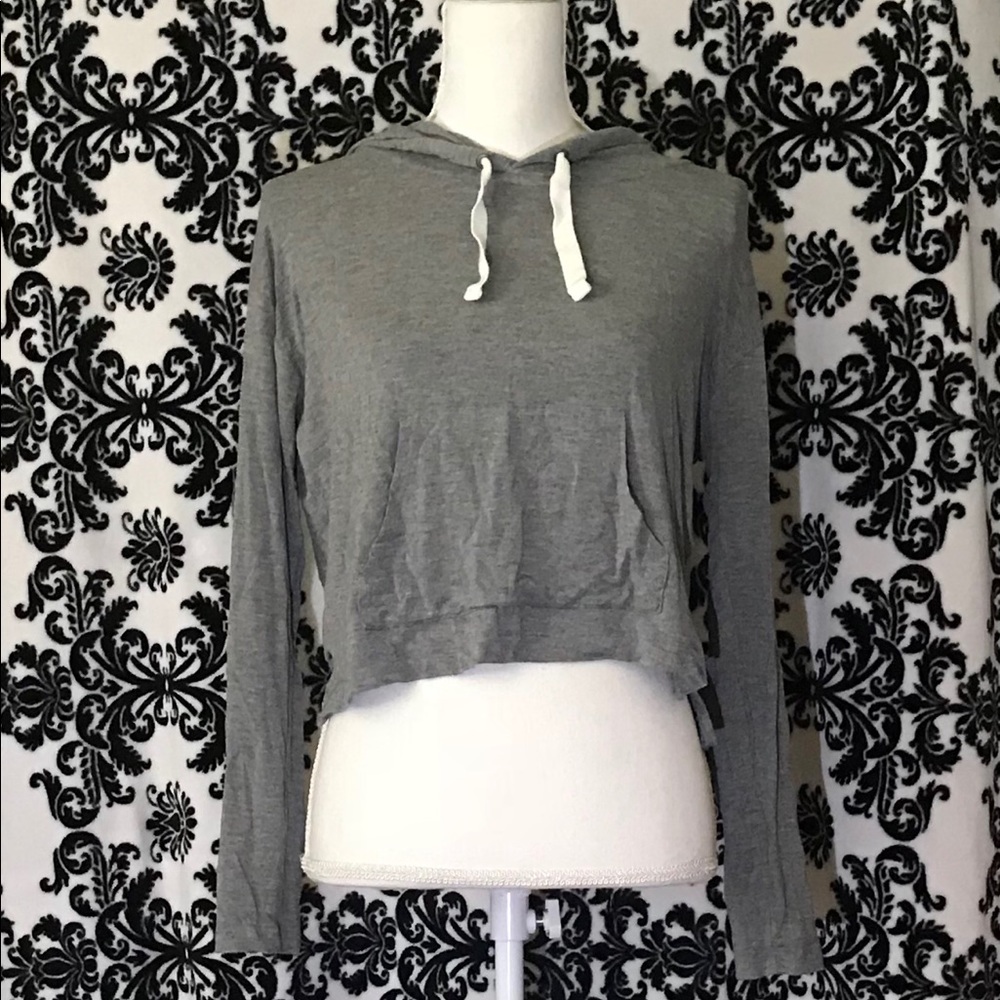 Athlesiure Hooded Crop Top